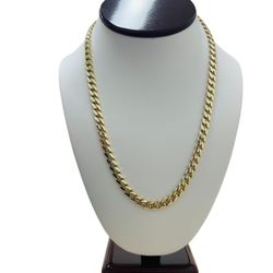 20” 10K Miami Cuban Link Necklace