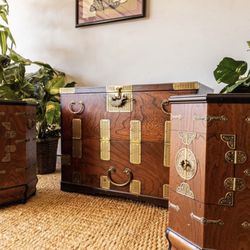 Chest & Side Table Set Imported from Korea - $350 