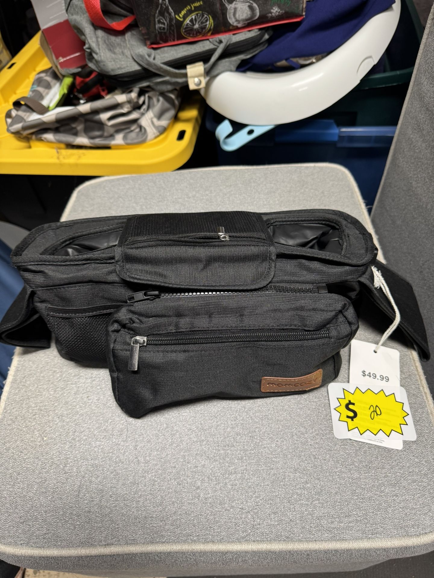 Momcozy Stroller Organizer Bag (Black) (Brand New)