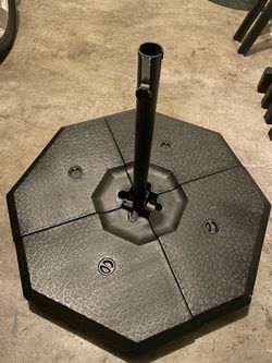 Offset Patio Umbrella Base Plate Set Stand