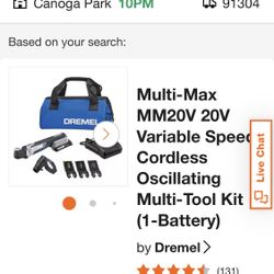 Power TOOLS - Dremel, Ryobi Multitool, Cut Off (almost New)