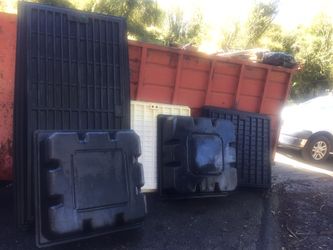 Hydroponic growing tubs planting trays garden