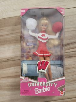 Vintage University of Wisconsin special edition Barbie