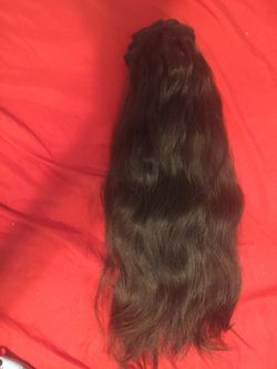 22 in human hair clip ins