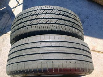 225/40/19 SET OF 2 HIGH PERFORMANCE TIRES 85-95% TREAD DOT 19/23 EXCELLENT CONDITION 
