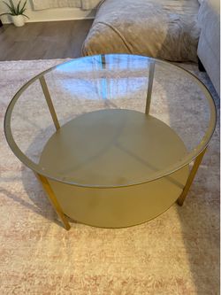 Gold Coffee Table