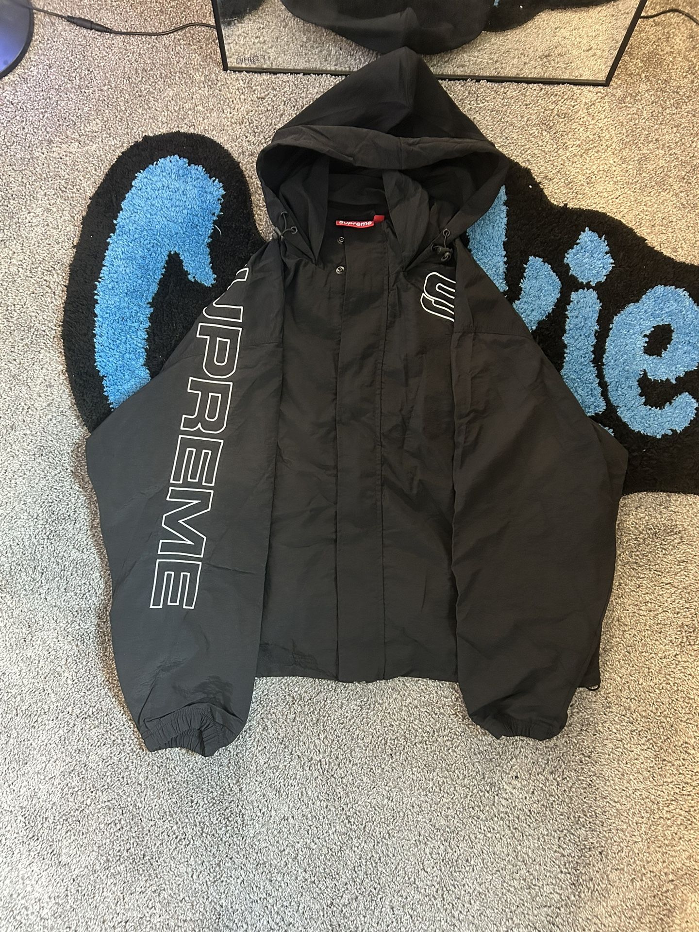 Supreme Spellout Embroidered Track Jacket (FW24)