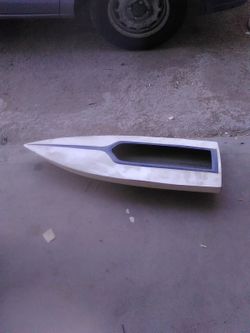 Fiberglass Model Speedboat