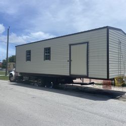 Sheds,Casita De Patio Rv Trailer Crane Relocated 