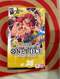 One Piece Card Game Starter Deck ST-36 Eustass "Captain" Kid
