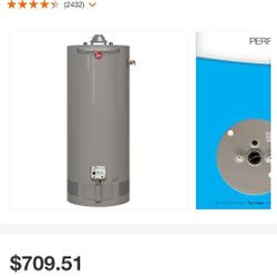 Nice Used 50 GALLON HOT WATER HEATER, Natural Gas