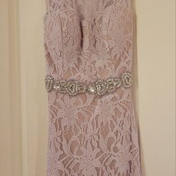 Prom Dress City Triangles Size 3 Lavender