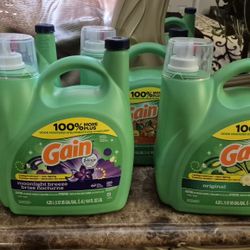Gain Detergent 144 FL OZ $13 