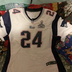 Revis Super bowl Jersey 