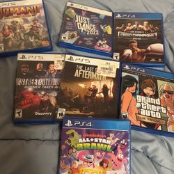ps4/ps5 games