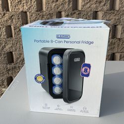 Ice-Man Portable Mini Fridge (8-Can) – New in Box