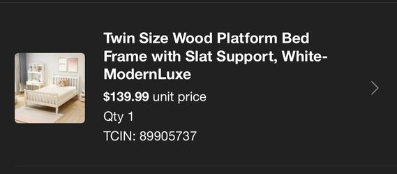 Twin Bed frame