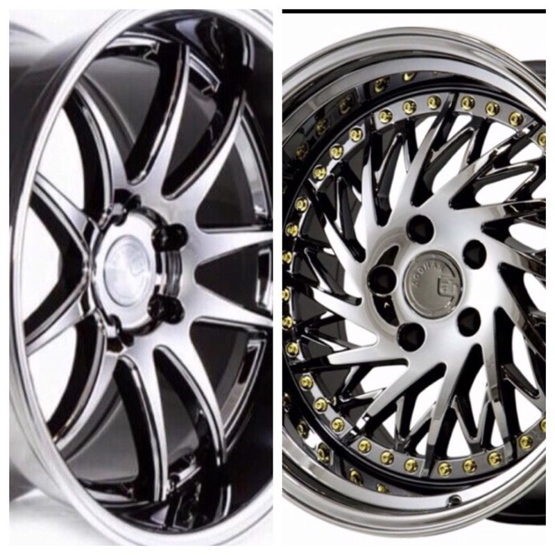 Aodhan 18” Wheels 5x100 5x114 5x120 (only 50 down payment / no credit check)