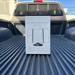 NEW Tri-Fold Table Makeup Vanity Mirror w/LED Lights, Touch Screen & 3X/ 2X Magnification