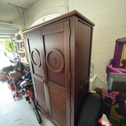 Wooden Armoire 