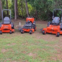 Kubota Zero-Turn Lawnmowers. 