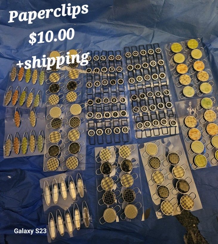 Paper clips.