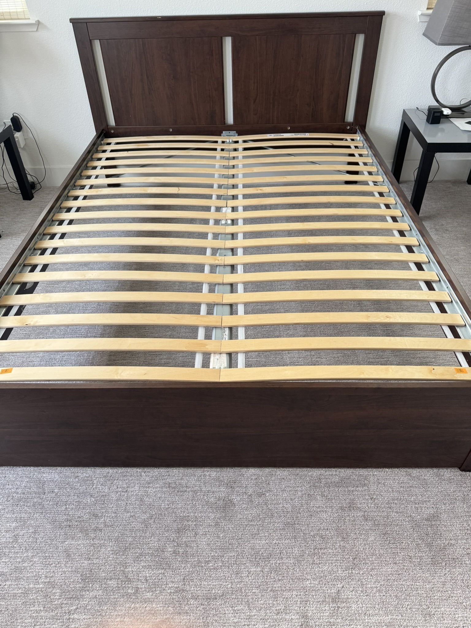IKEA Queen Songesand Bed Frame