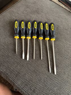 Stanley 7 piece screwdriver set