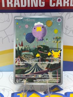 Drifloon Illustration Rare Card 136/128, 30th Celebration