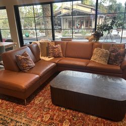 Giuseppe Nicoletti Pascal Leather Sectional