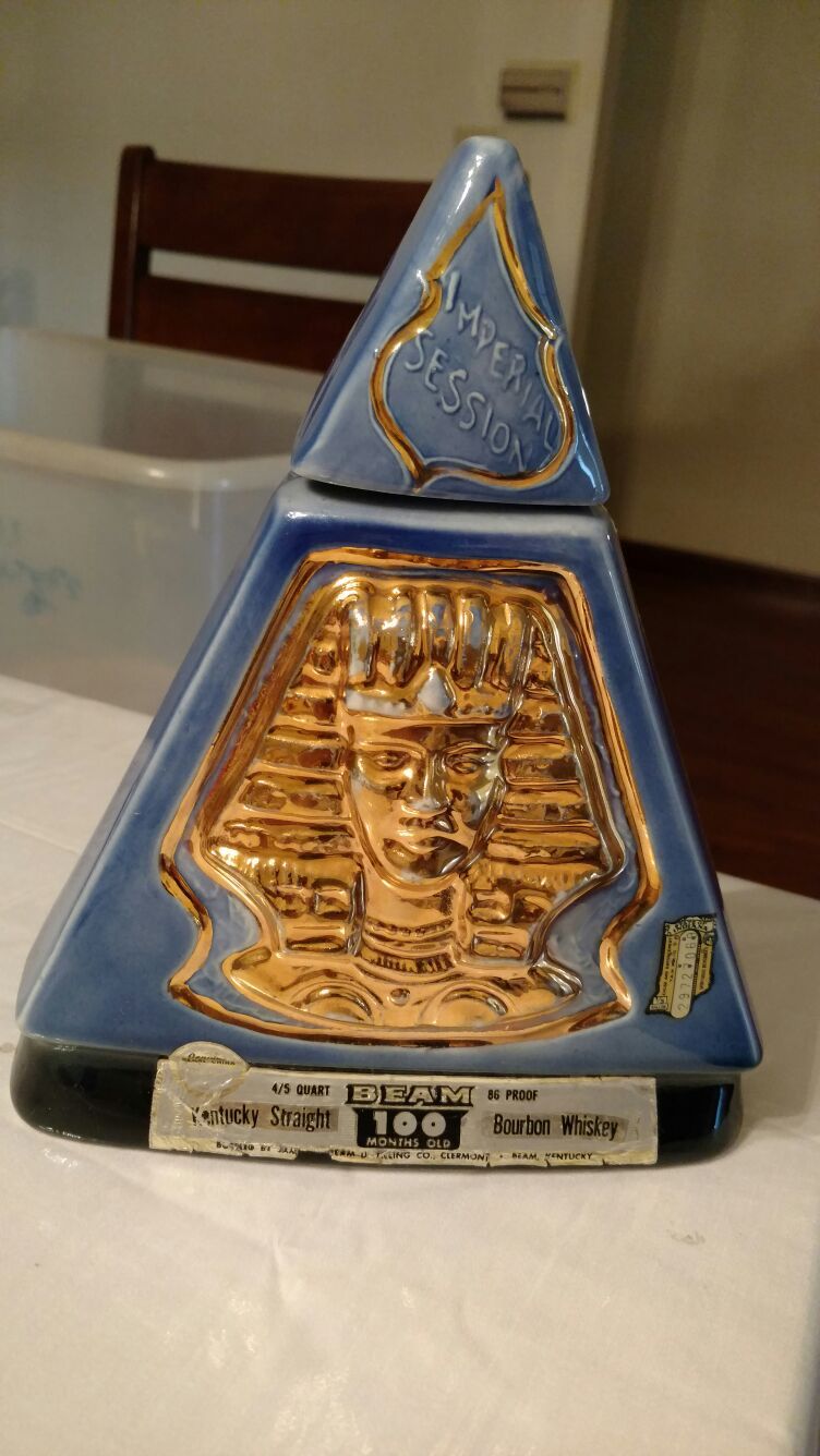 1970 Jim beam whiskey Decanter