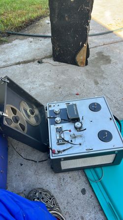 Old record player