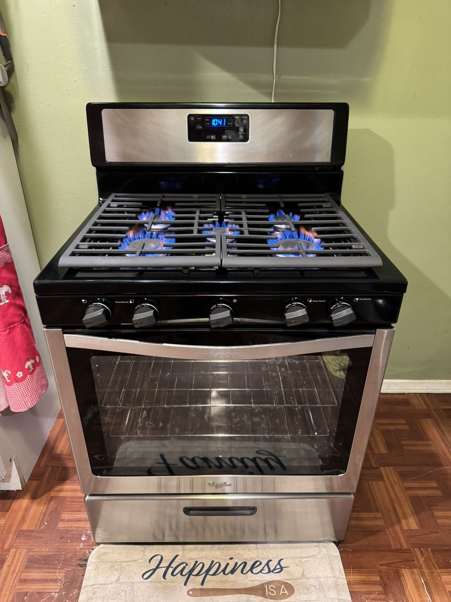 Estufa Whirlpool Stainless Steel 5 Quemadores