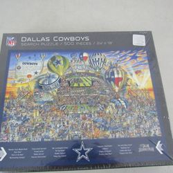 NFL Dallas Cowboys Search Puzzle 500 Pc. Can You Find Joe? New
