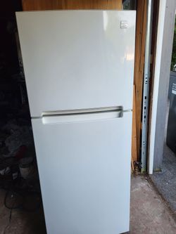 Kenmore Refrigerator,  white.