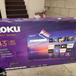 Roku 43 Inch Tv Brand New