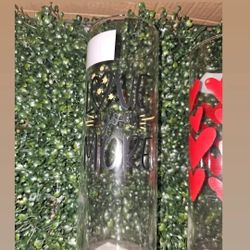 Valentines Tall GLASS vase