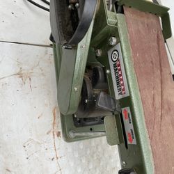 CENTRAL MACHINERY. BEF& BISC SANDER .