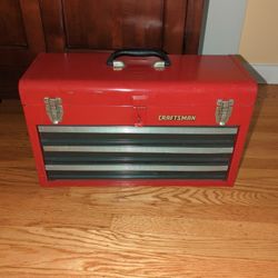 Craftsman 20" 3-drawer Metal Toolbox
