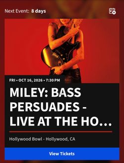 Miley Cyrus Concert 10/16