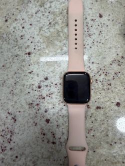 Apple Watch Gold Aluminum Pink Sand Band