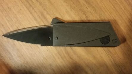 Credit card foldable knife - " migiver "