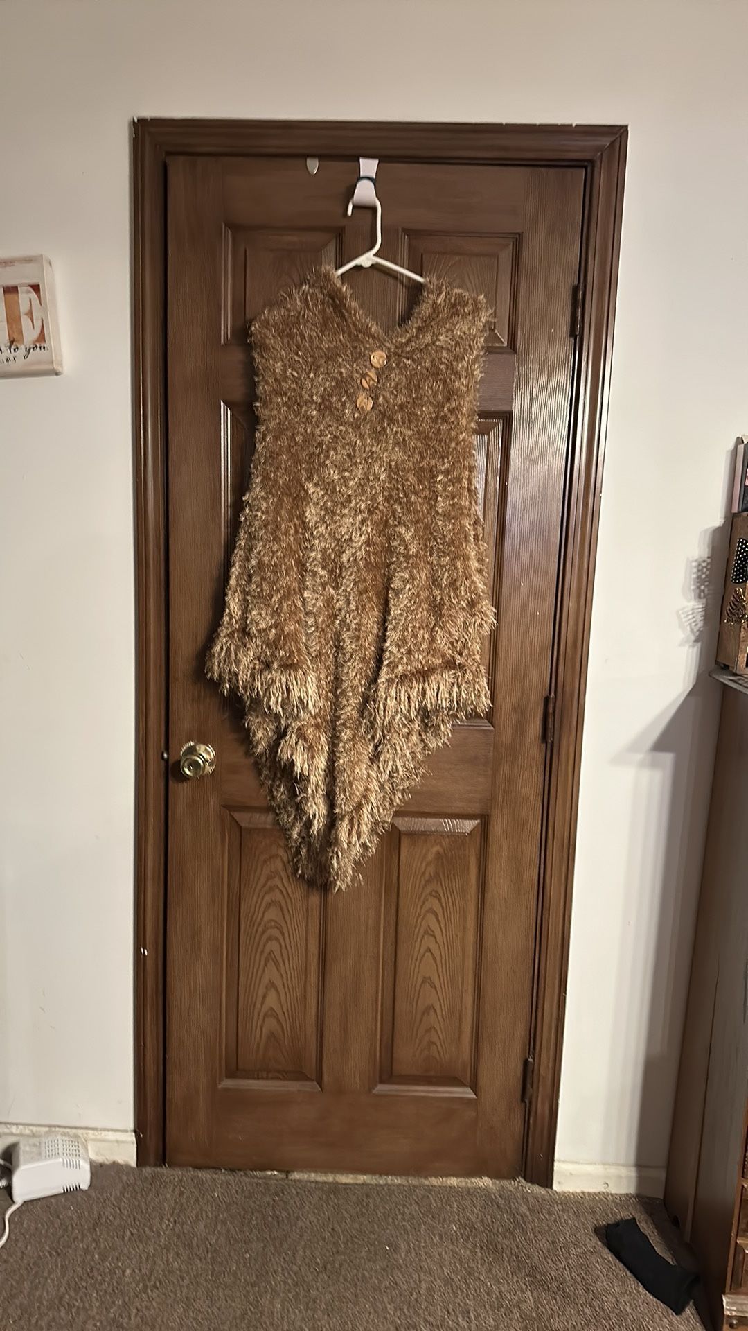 Beautiful Brown-gold Shawl