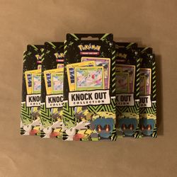 Pokémon - 2023 Knockout Boxes - Sword & Shield - Factory Sealed 