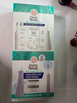 BOGO Electric Toothbrush Set - PORTABLE SONIC TOOTHBRUSH & WATER FLOSSER