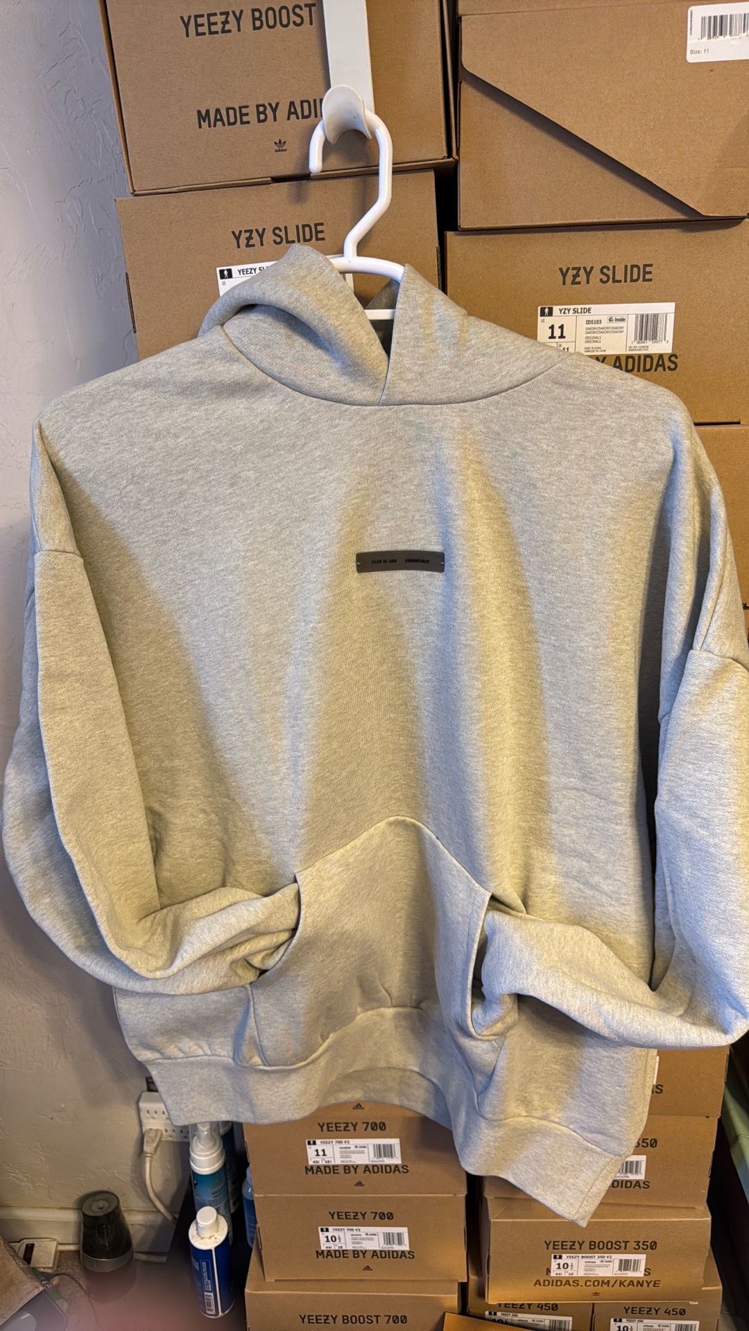 Essentials fear of god hoodie