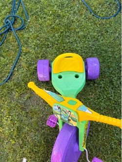 TMNT Defenders NYC Big Wheel Tricycle Green Purple