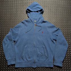 POLO Ralph Lauren zip-up hoodie size medium