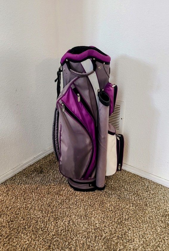 rj Sports 15way Golf Cart Bag w/Raincover