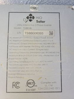 3 phase solar inverter